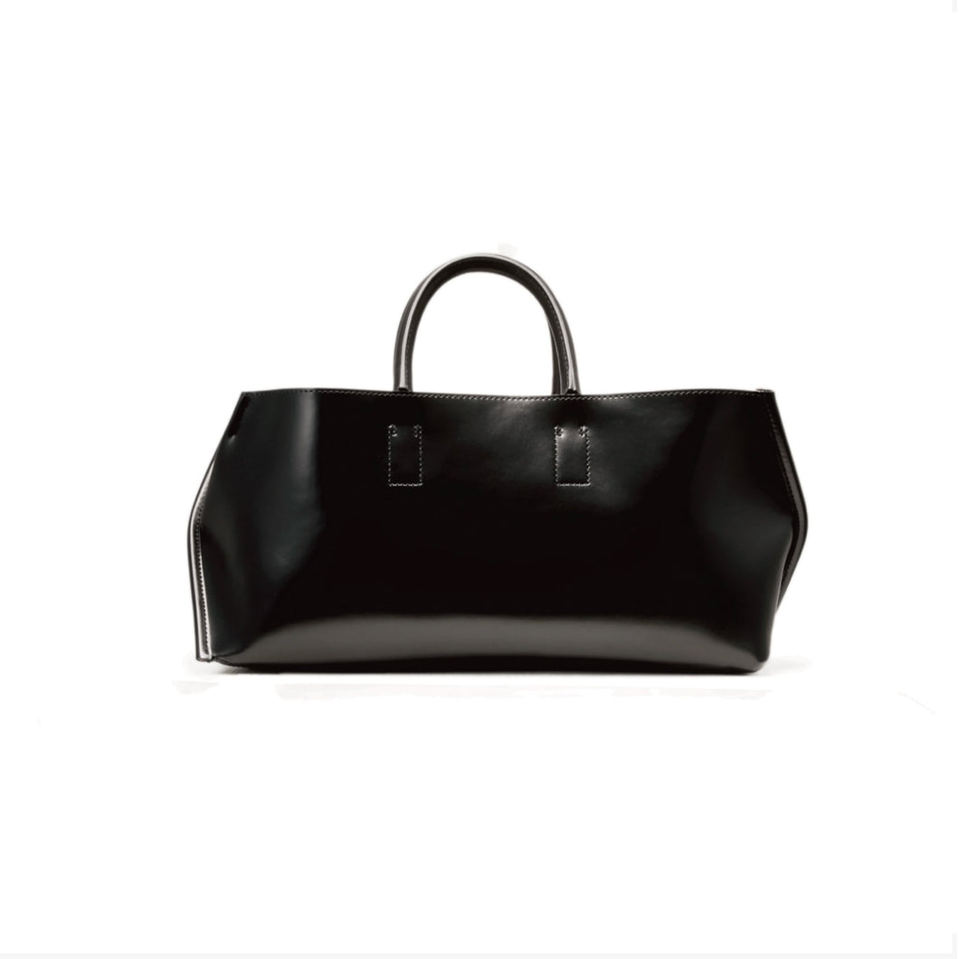 SLOPE WINE TOTE BLACK/CHINESE RED